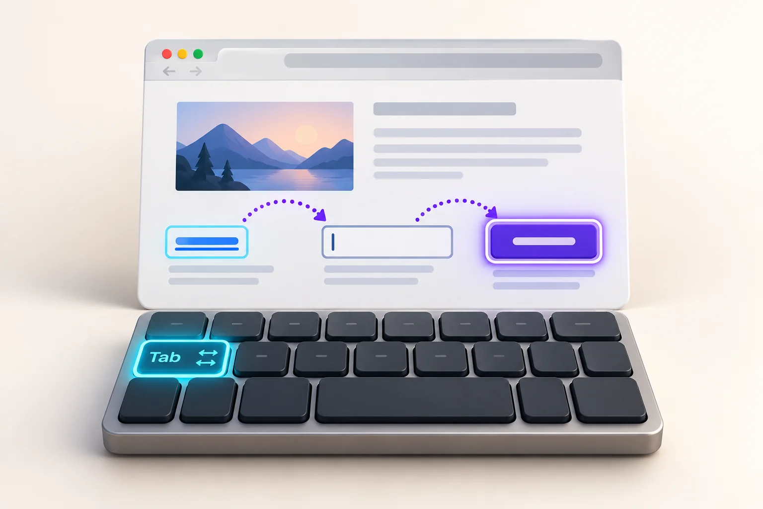 Browse Without a Mouse: Keyboard Focus, Links, and Forms