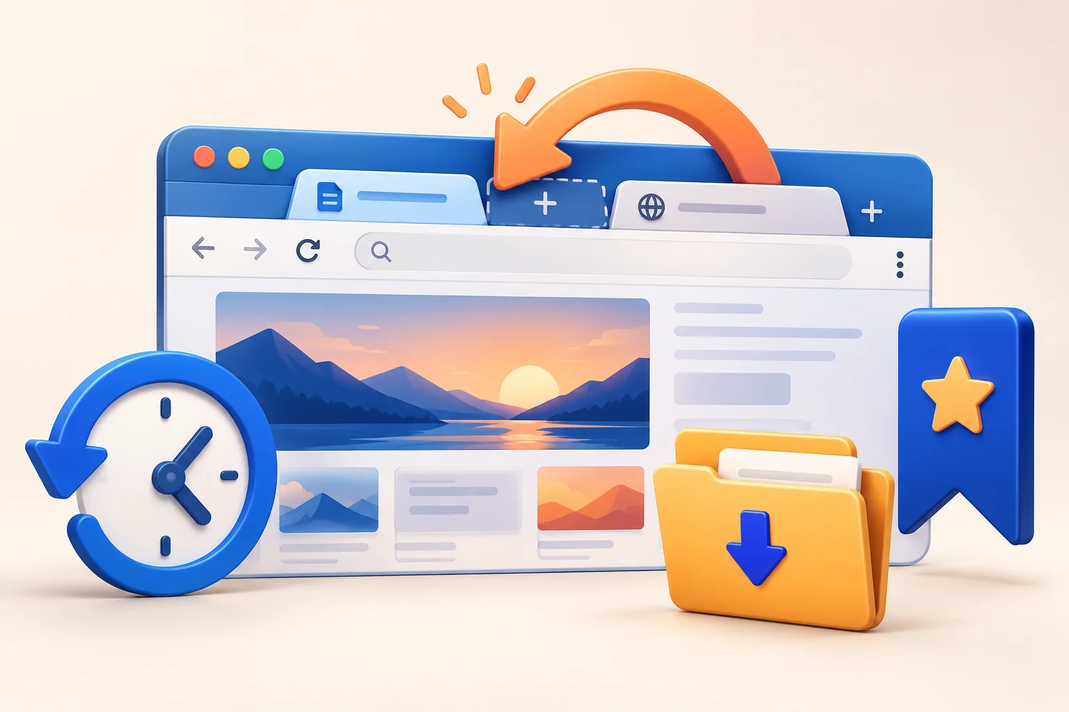 Recover a Lost Browser Page: Tabs, History, Downloads, and Bookmarks