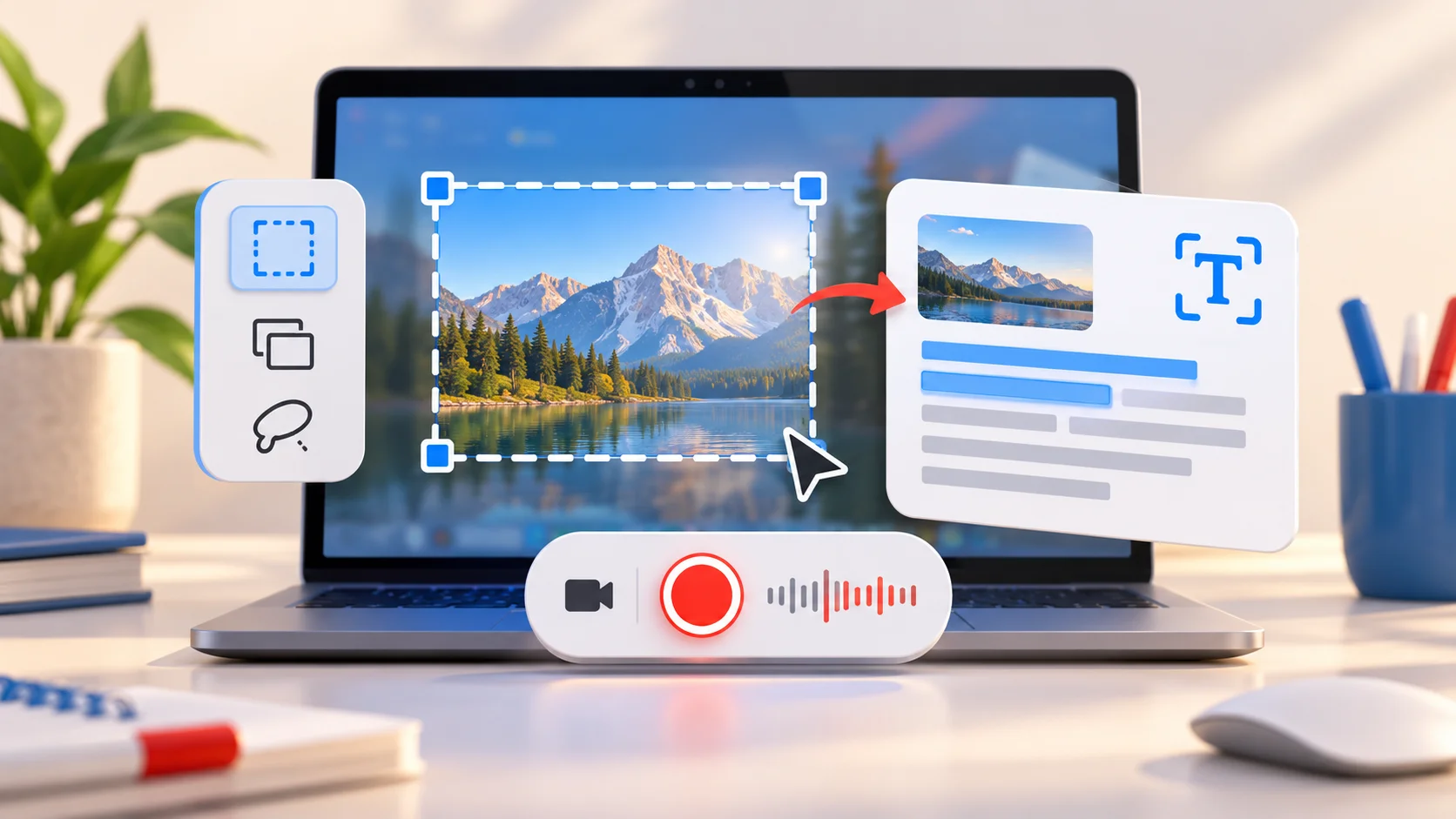 Snipping Tool: Capture, Extract Text, and Verify the Result