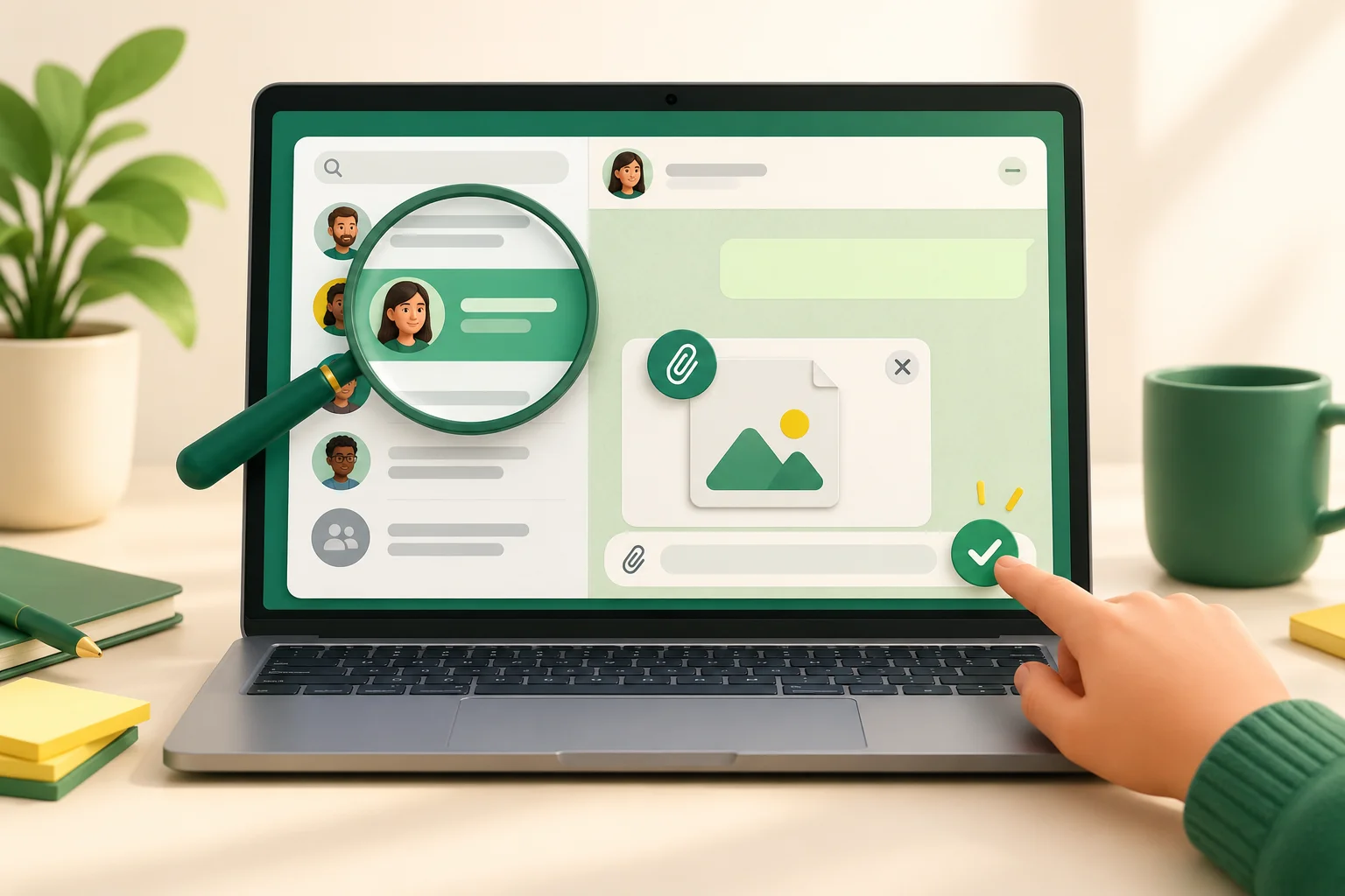 WhatsApp Desktop: Find Messages, Check Shortcuts, and Share Carefully