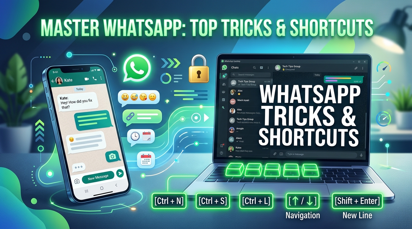 WhatsApp Tricks and Shortcuts: 25 Useful Features You Should Know in 2026